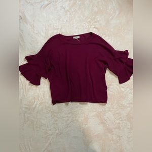 Cute Maroon Shirt